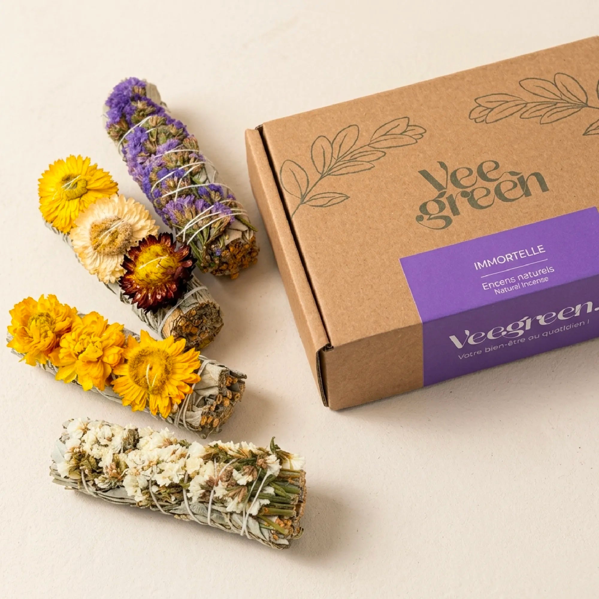 White sage and lavender