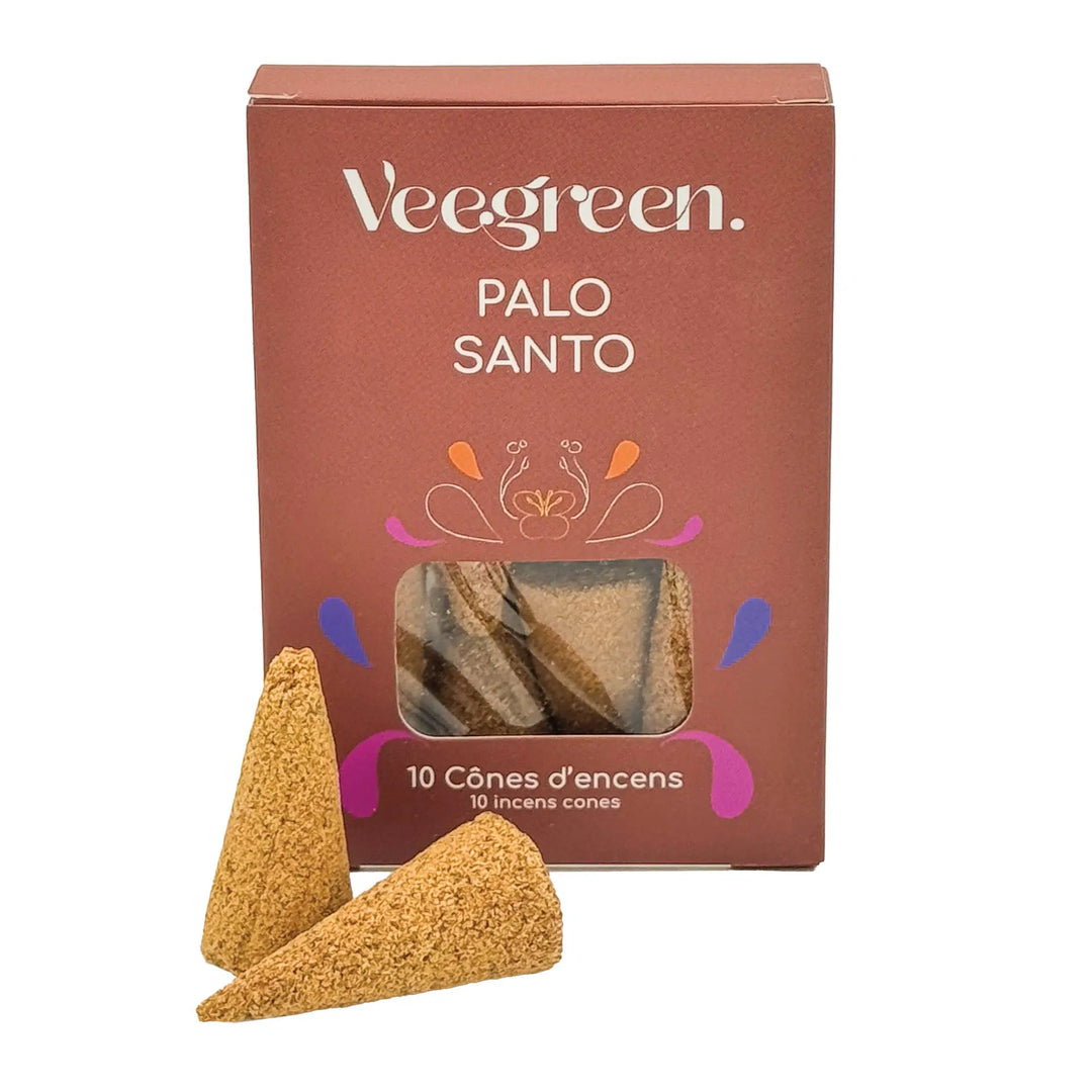 Encens Palo Santo Cône x10 