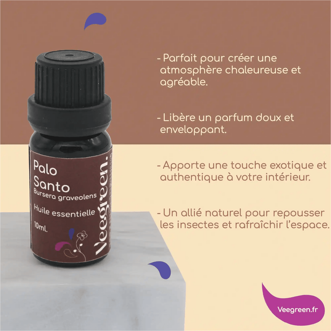 Huile essentielle Palo Santo 100% naturelle